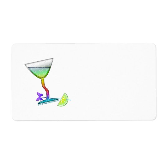 ÉTIQUETTES - MARTINI PAPILLON (Devant)