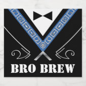 Étiquettes Masonic Beer Bottle personnalisés (Étiquettes simples)