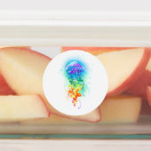 Étiquettes Méduse arc-en-ciel (Apposé)