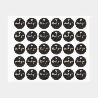 Étiquettes Merci, Ayez Un Beau Jour