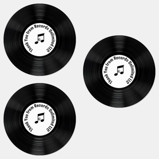 Étiquettes Merci Black Vinyl LP (Groupe)