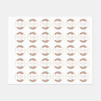 Étiquettes Merci, votre bonheur est notre classe de bonheur