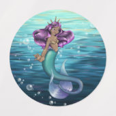 Étiquettes Mermaid Iole (Design 2)