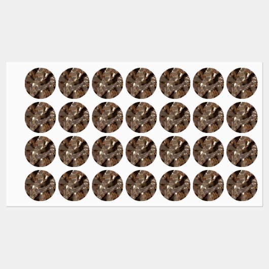 Étiquettes Métal liquide (Feuille)