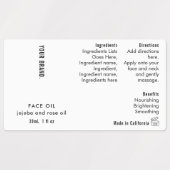 Étiquettes Minimal Simple 1oz 30ml Dropper Bottle Waterproof (Design 2)