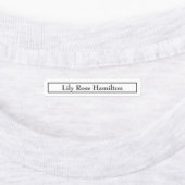 Étiquettes Minimaliste (Apposé)