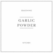 Étiquettes minimaux de la boîte de cuisine (Devant)