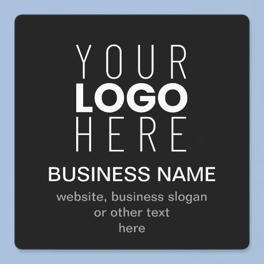 Étiquettes Modèle simple moderne pour le logo de votre entrep