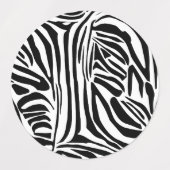 Étiquettes Modèle Zèbre (Design 1)