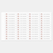 Étiquettes Moderne Rainbow Pastel Cute tous les jours (Feuille)