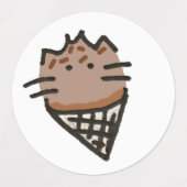 Étiquettes Mofu_icecriamsticker (Design 2)