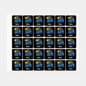 Étiquettes Moms Diving Buddy Design - Vêtements pour petits C (Feuille)