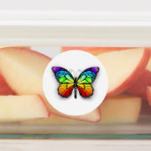 Étiquettes Monarque papillon arc-en-ciel (Apposé)