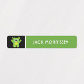 Étiquettes Monstres Mignons Enfants Nom (Design 1)