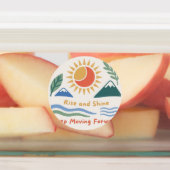 Étiquettes Montée et éclat : L'éveil de la nature (Apposé)