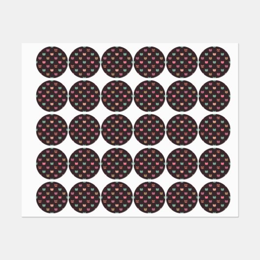 Étiquettes Motif (Feuille)