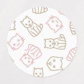 Étiquettes Motif (Design 1)