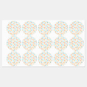 Étiquettes motif (Feuille)