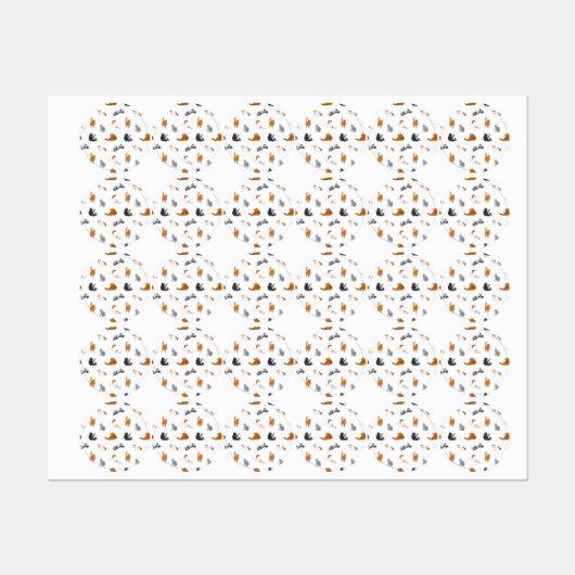 Étiquettes Motif (Feuille)