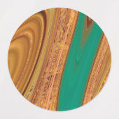 Étiquettes motif abstrait. (Design 1)