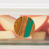 Étiquettes motif abstrait. (Apposé)