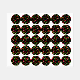 Étiquettes Motif Berries