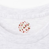 Étiquettes Motif cerise 1 (Apposé)