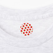 Étiquettes Motif de fraises (Apposé)