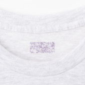 Étiquettes Motif de marbre violet (Apposé)