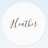 Motif de texte de script moderne modifiable | Noir