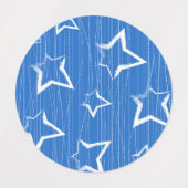 Étiquettes Motif d'étoiles (Design 2)