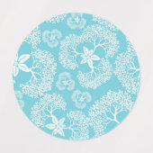 Étiquettes Motif en céramique (Design 1)