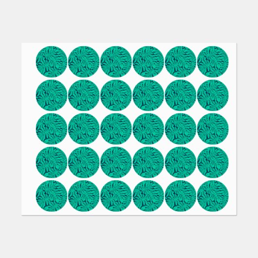 Étiquettes motif feuille (Feuille)