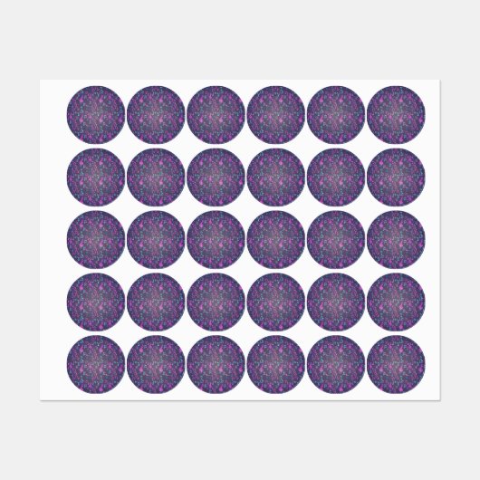 Étiquettes Motif musical (Feuille)