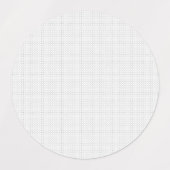 Étiquettes Motif sans couture à pois noirs | Petits points (Design 1)