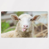 Étiquettes Mouton montrer langue (Design 2)