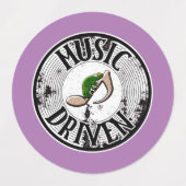 Étiquettes Musique (Design 2)