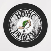 Étiquettes Musique (Design 1)