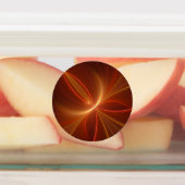 Étiquettes Mystique Abstrait Fractal Art Moderne Couleurs cha (Apposé)