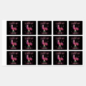 Étiquettes Nettoyage Lady Ménagère Ménagère Entretien Nettoya (Feuille)