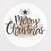 Étiquettes Noël (Design 1)