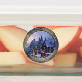 Étiquettes Noël blanc (Apposé)