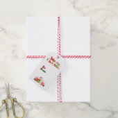 Étiquettes Noël kawaii (Avec de la ficelle)