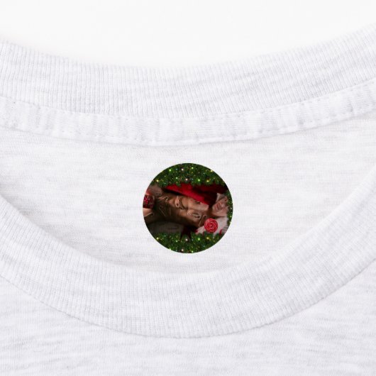 Étiquettes Noël SlipperyJoe sucres de canne poitrine mâle Pèr (Apposé)