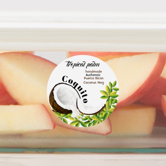 Étiquettes Noix de coco Coquito (Apposé)