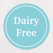 Étiquettes Noix de lait du sein sans nourriture artisanal pro (Design 2)