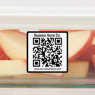 Étiquettes Nom commercial ou autres informations & Code QR pe