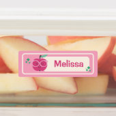 Étiquettes Nom de la pastèque de pomme rose jolie (Apposé)