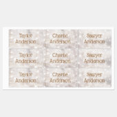 Étiquettes Nom de l'adhésif imperméable à l'éthérée légère (Feuille)