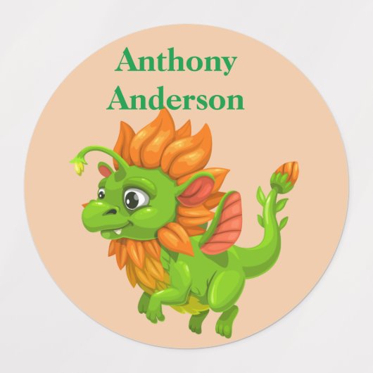 Étiquettes Nom de l'enfant (Design 2)